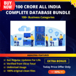100 CRORE ALL INDIA DATABASE – UPDATED VERSION 2024